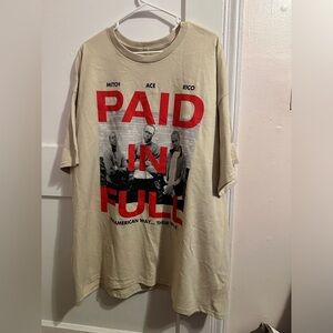 Sears Mens’ Get Paid In Full T-shirt Size: 3x NWT